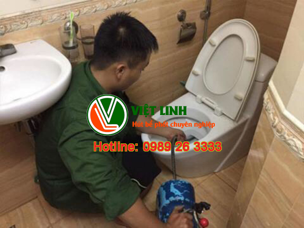 Cách thông tắc vệ sinh tại Thanh Trì